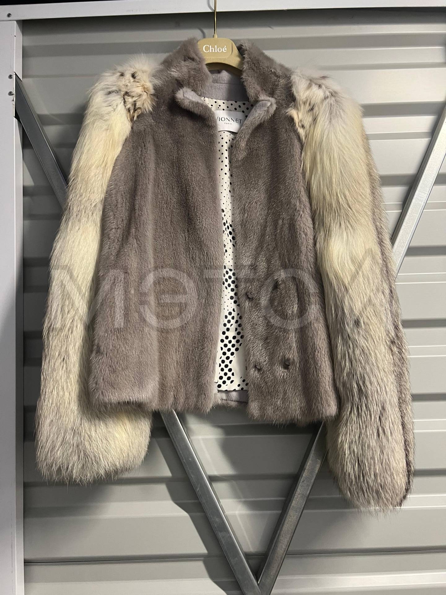 Полушубок Vionnet, серый