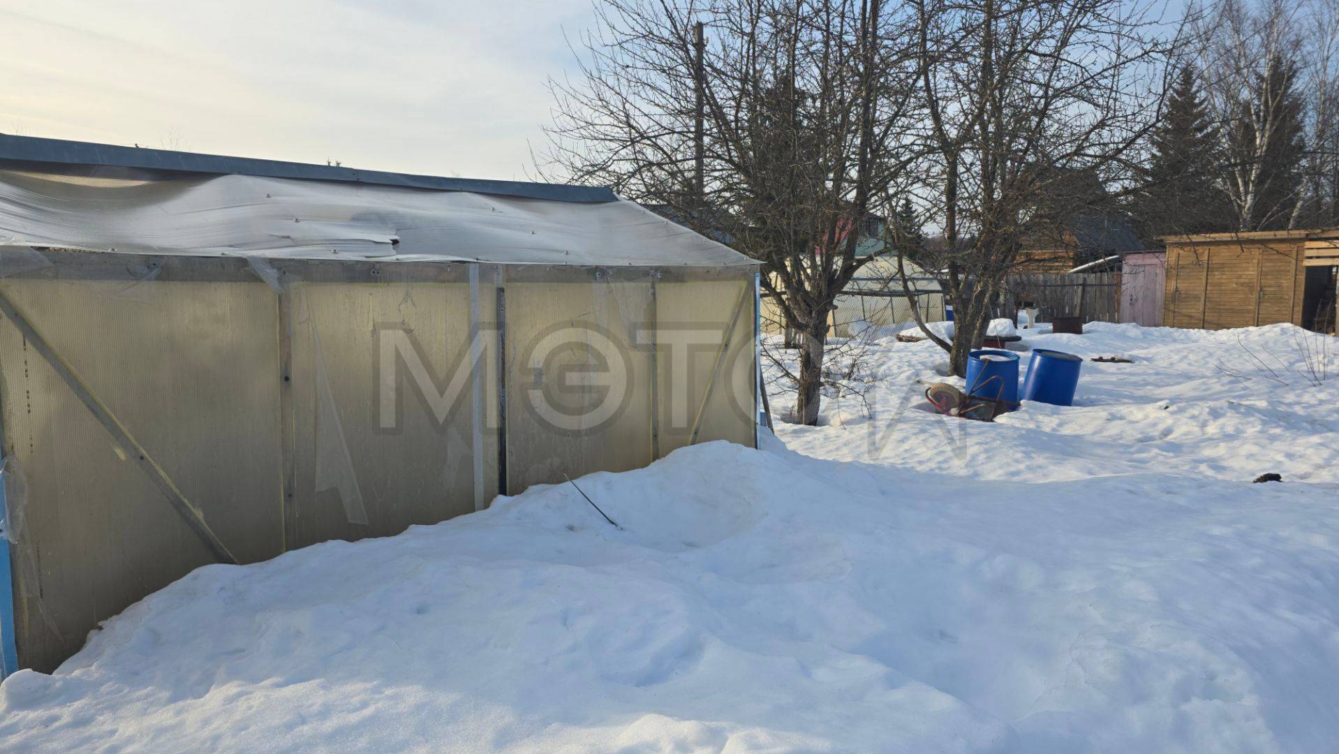 Здание 23,2 кв.м. и земельный участок 600 кв.м. в Московской обл.