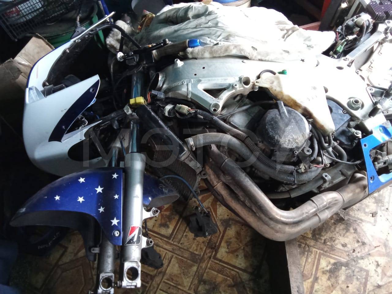 Мотоцикл SUZUKI, GST R600, 1997 года