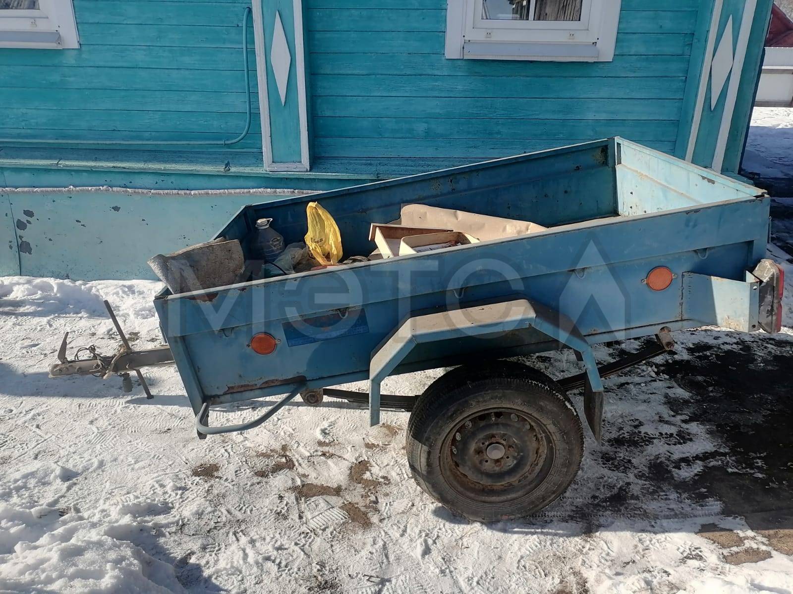 Прицеп САЗ8299, 2001 года
