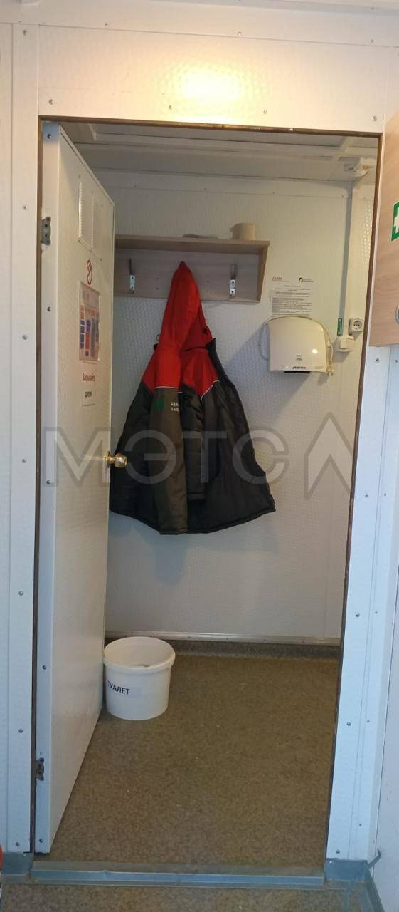 Здание инвентарное модели «САВА» ТУ 25.11.10-014-39091600-2018, 8х24, 2021, №13444 - 77 РК 1685