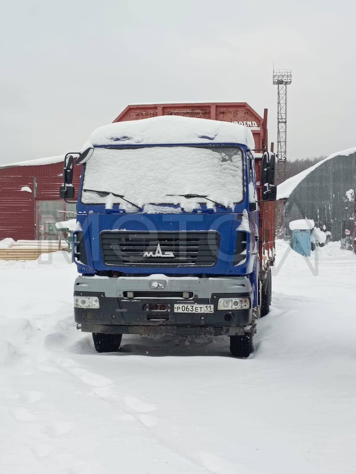 Автомобиль-сортиментовоз 687474; Прицеп-сортиментовоз 600320