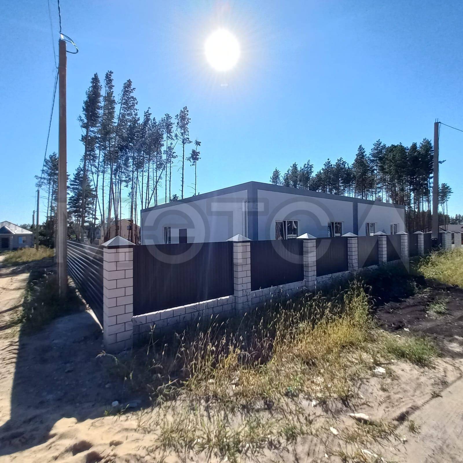 Дом 209 кв.м. и земельный участок 600 +/- 8.57 кв.м. в Воронежской обл.