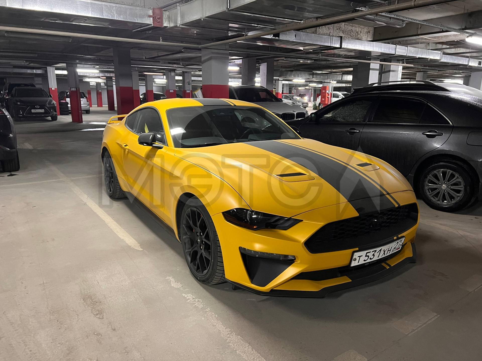 Ford Mustang, 2019 года, 213,9 лс, 40000 км, АКПП