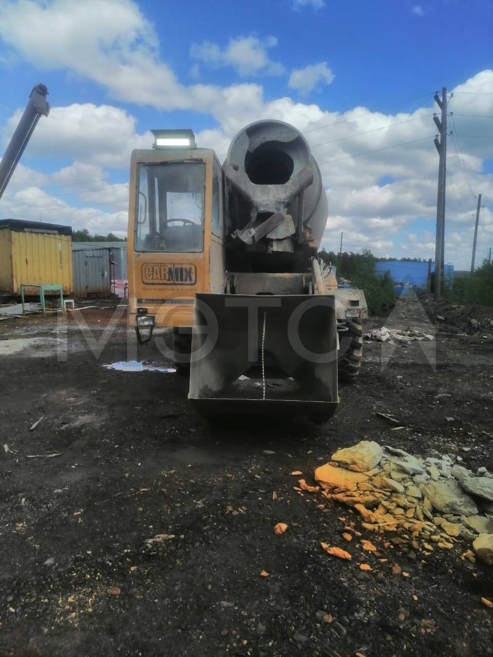 Бетоносместитель с самозагрузкой CARMIX 5,5XL, 2016 года
