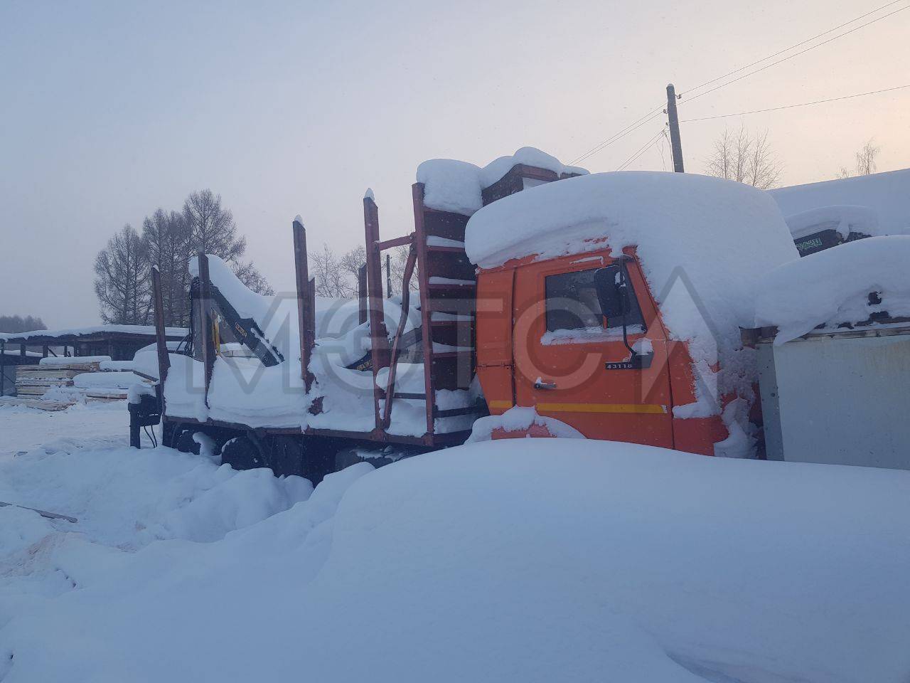 Автомобиль сортиментовоз 9058В1, 2018 года
