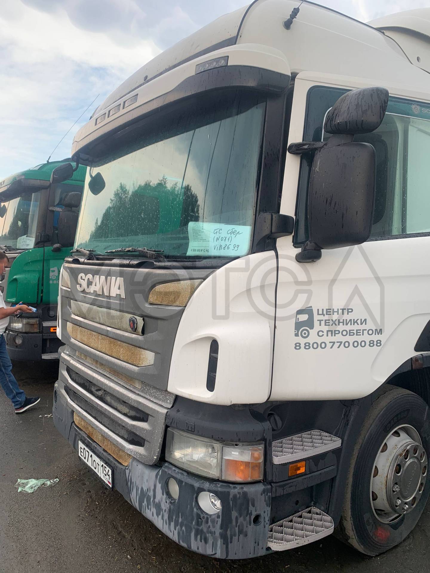 Грузовой тягач седельный Scania P400 LA4X2HNA, 2016 года