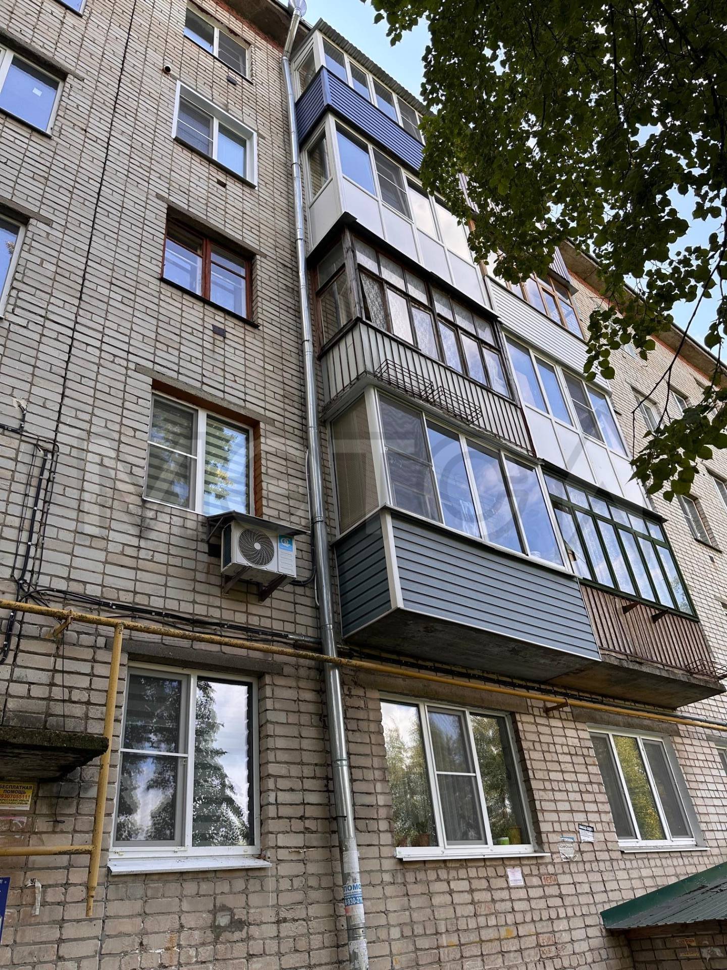 Квартира в Нижегородской обл. 44 кв.м., 2 комн.