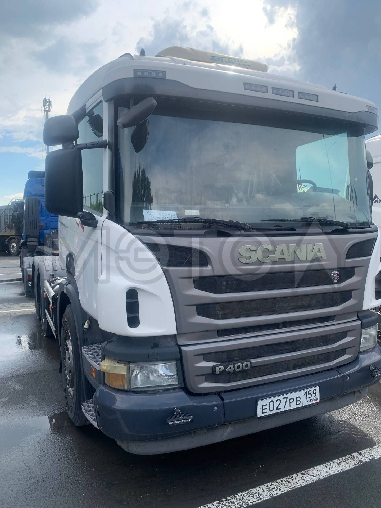 Грузовой тягач седельный Scania P400 CA6X4HSZ, 2014 года