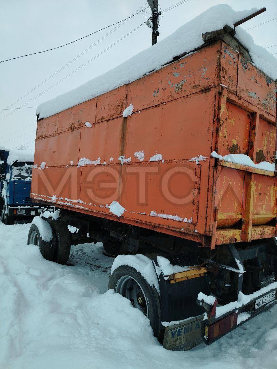 Прицеп самосвальный СЗАП-8543-01