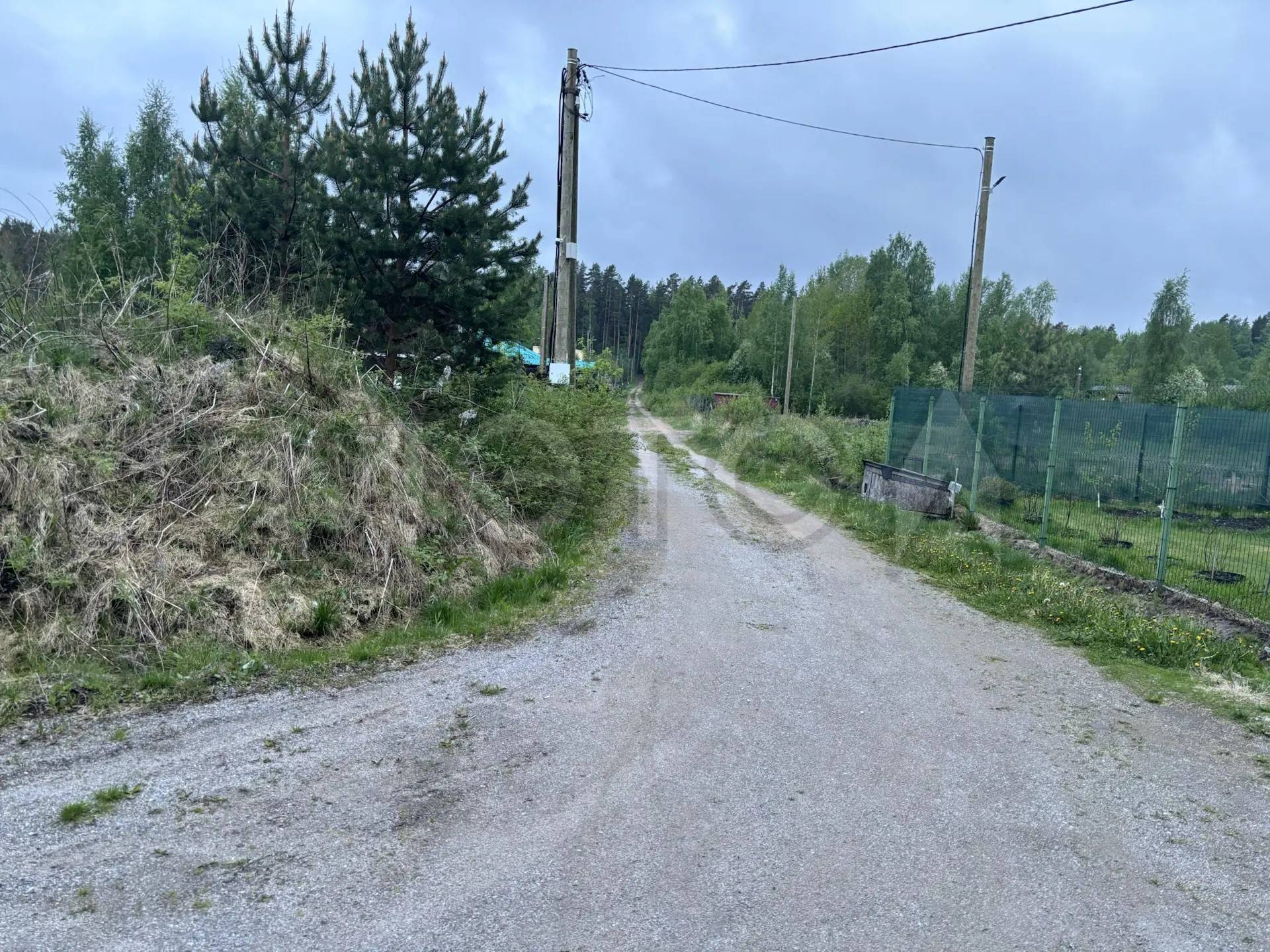 Земельный участок в Ленинградской обл., 1200 кв.м.