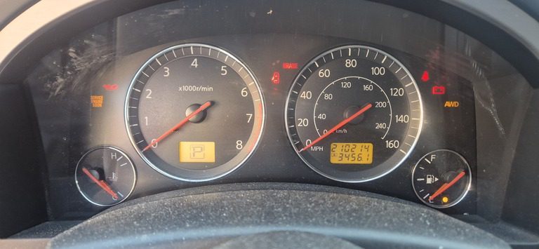 Infiniti FX, 2005 года, 284 лс, 210214 км, полный привод, АКПП