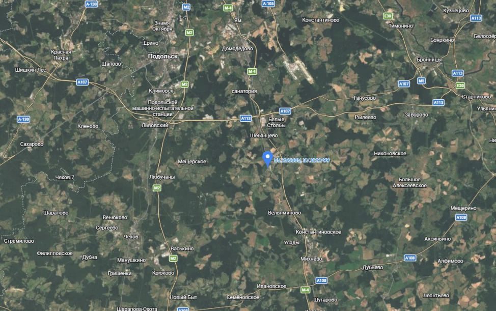 Объекты недвижимости в Московской обл.