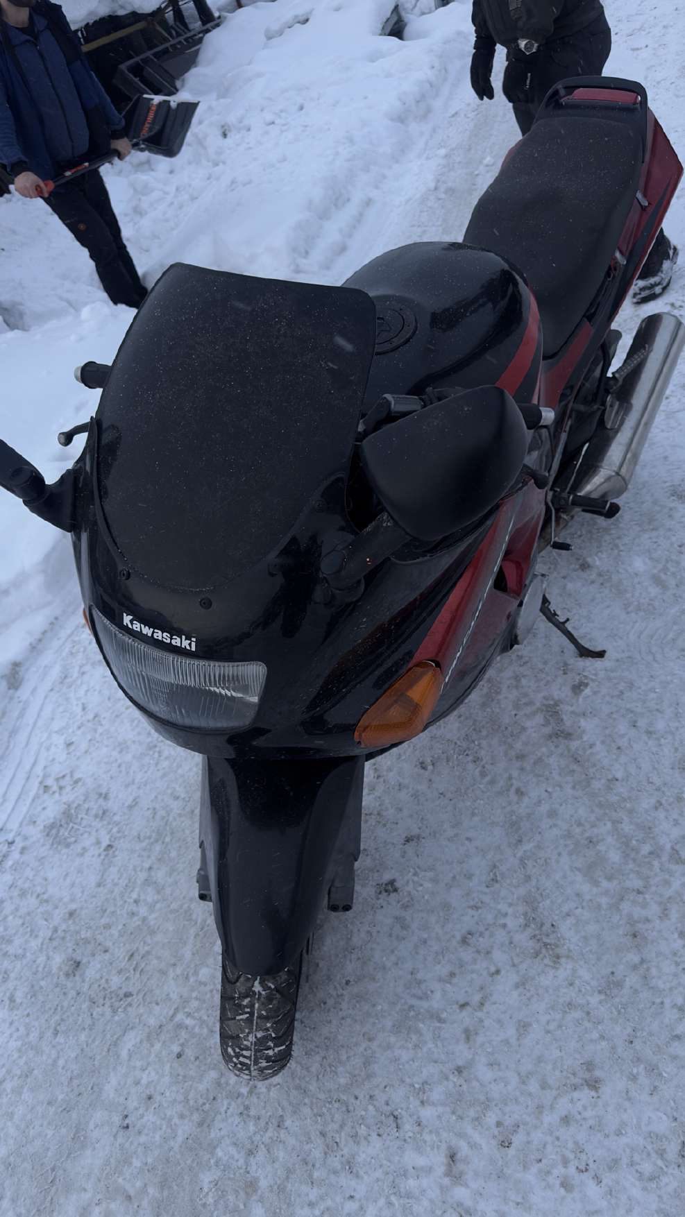 Мотоцикл Kawasaki ZZR 400, 1994 года