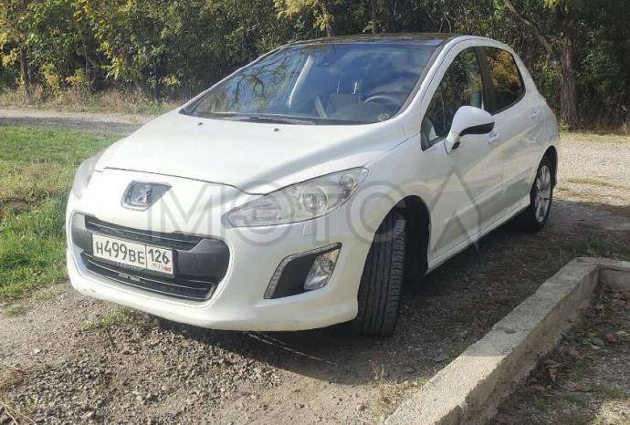 Peugeot 308, 2012 года, 120 лс, 210251 км, АКПП
