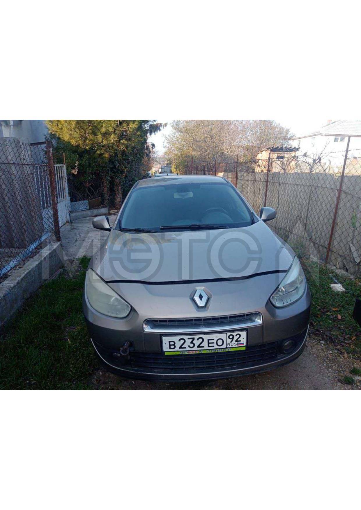 Renault Fluence, 2012 года, 106 лс, 326000 км
