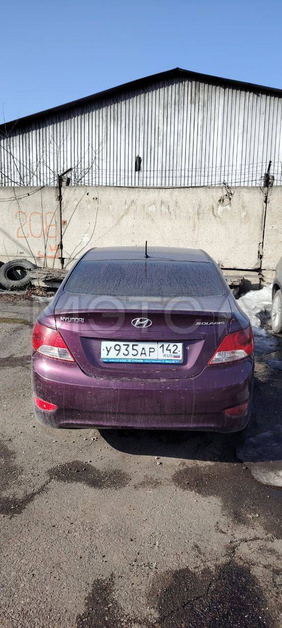Hyundai Solaris, 2011 года, 107 лс, 150000 км, АКПП