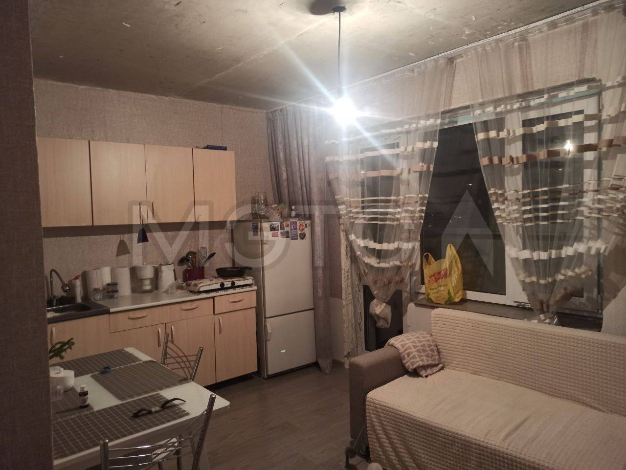 Квартира в Тюмени, 42,4 кв.м, 1 комн.