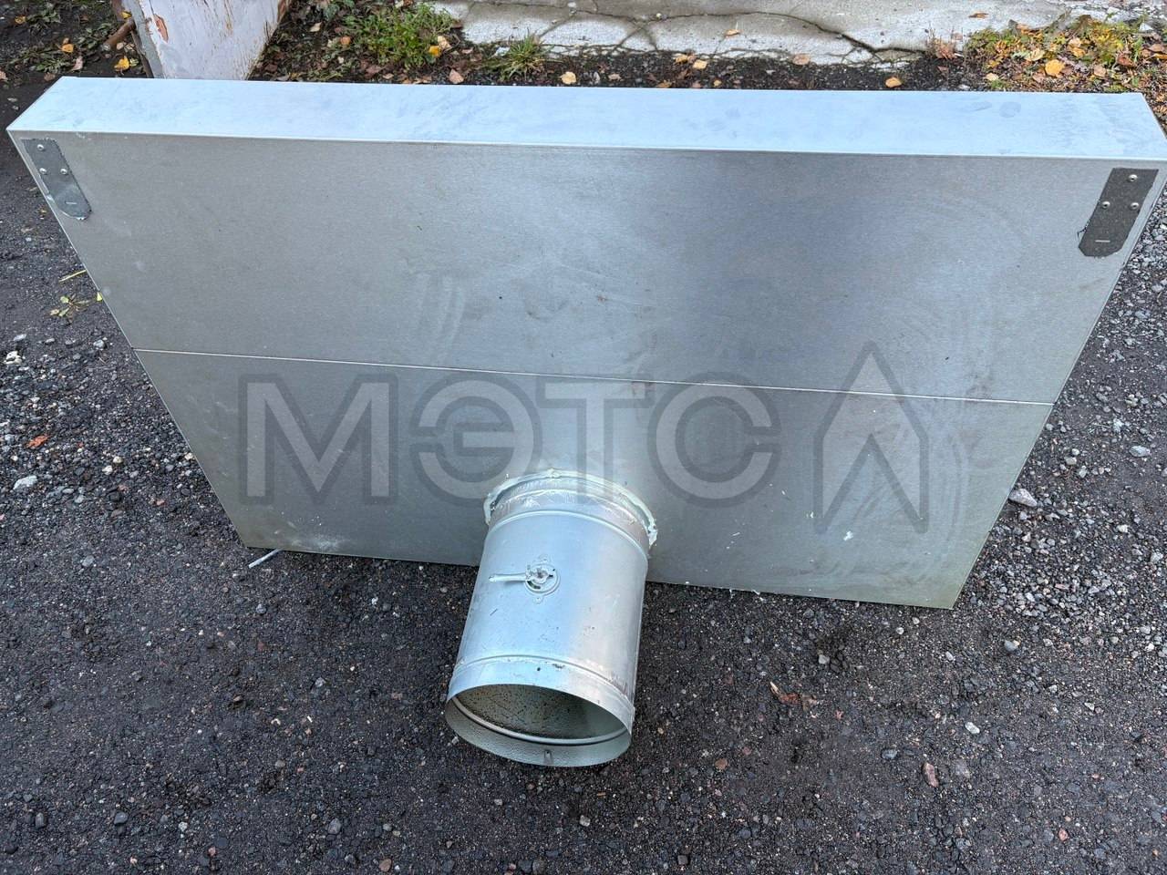 Зонт вытяжной пристенный, 1200х700х400мм, KAYMAN ЗВП-211/1207