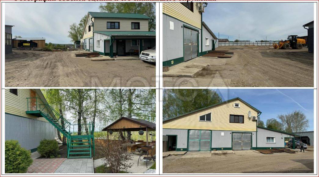 Здание 185,4 кв.м. и земельный участок 993,8 кв.м. в Новосибирской обл.