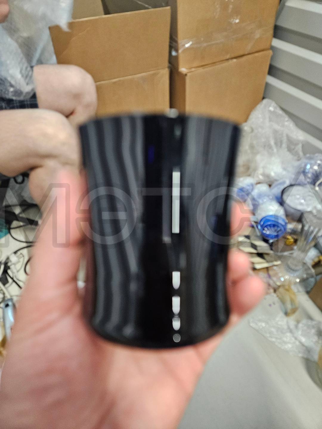 Стаканы черные Armani Casa