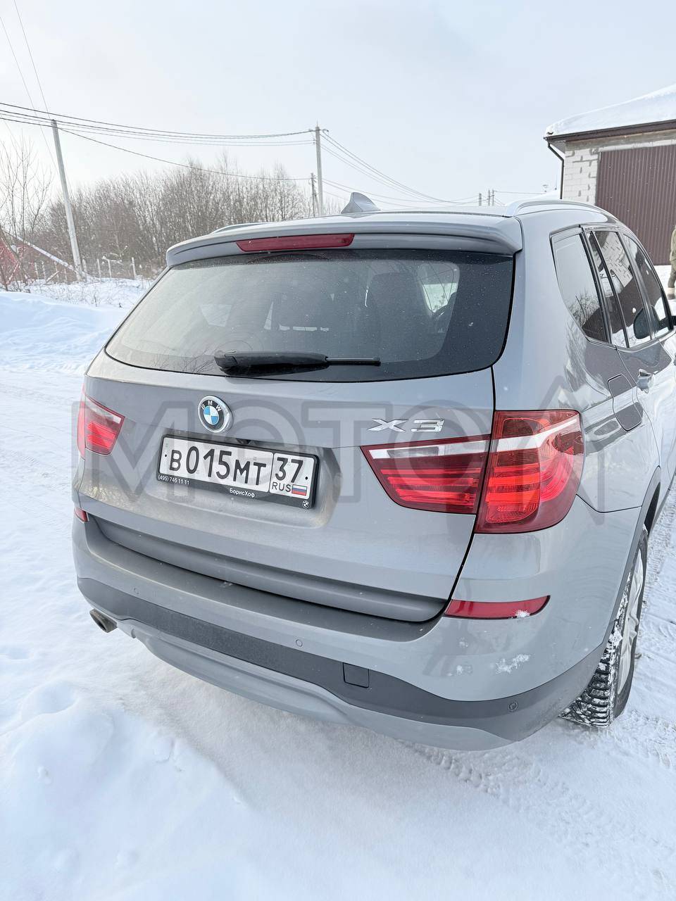 BMW X3, 2016 года, 190 лс, 193070 км, полный привод, АКПП