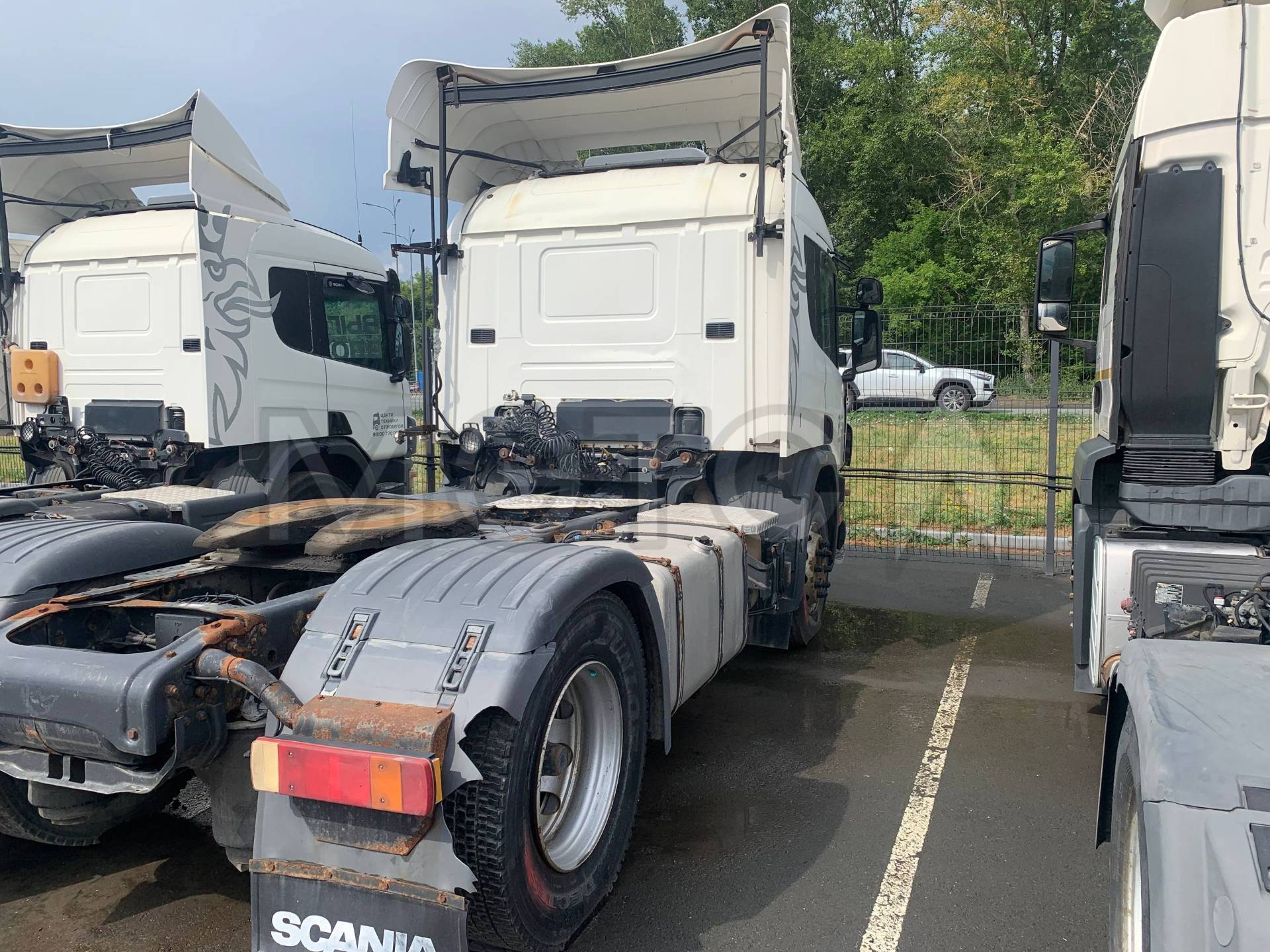 Грузовой тягач седельный SCANIA P114 GA4X2NA 340, 2007 года