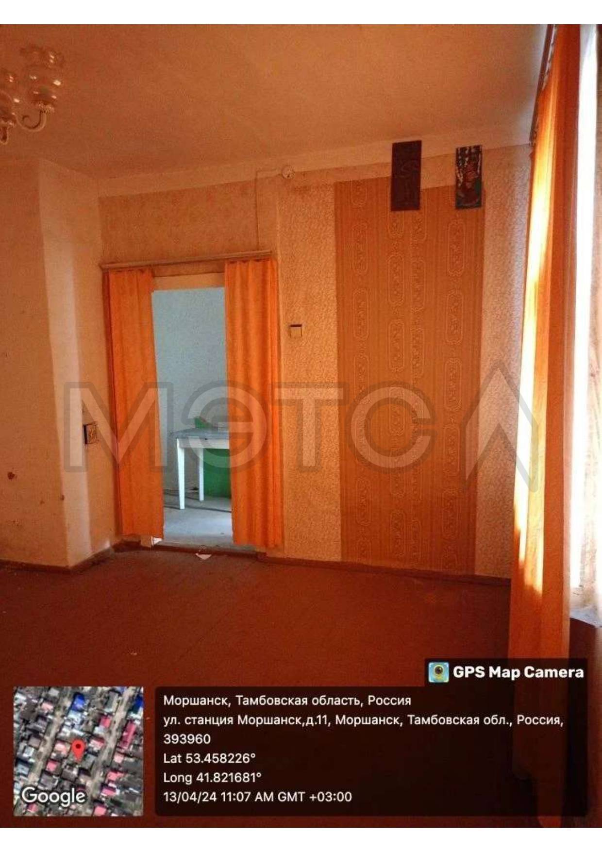 Квартира в Тамбовской обл., 25,3 кв.м.