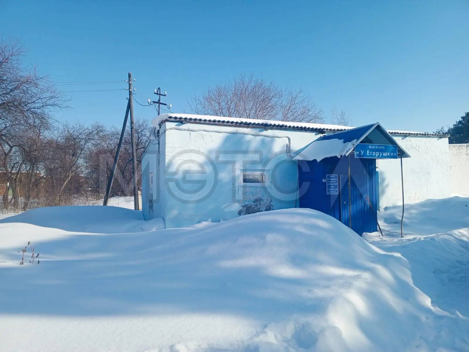 Здание 54,5 кв.м. и земельный участок 162 кв.м. в Омской обл.