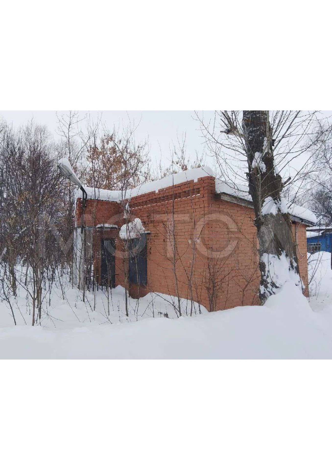 Здание 23,8 кв.м. и земельный участок 121 кв.м. в Самарской обл.
