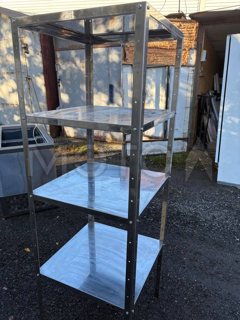 Стеллаж кухонный, 600х300х1850мм, 4 полки