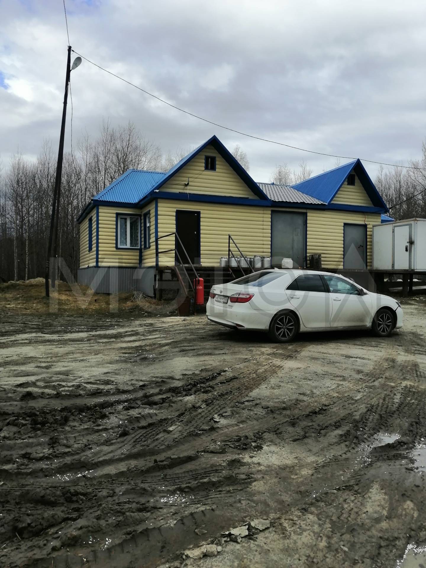 Здание 674,5 кв.м. и земельный участок 79136+/-2461 кв.м. в ХМАО-Югра