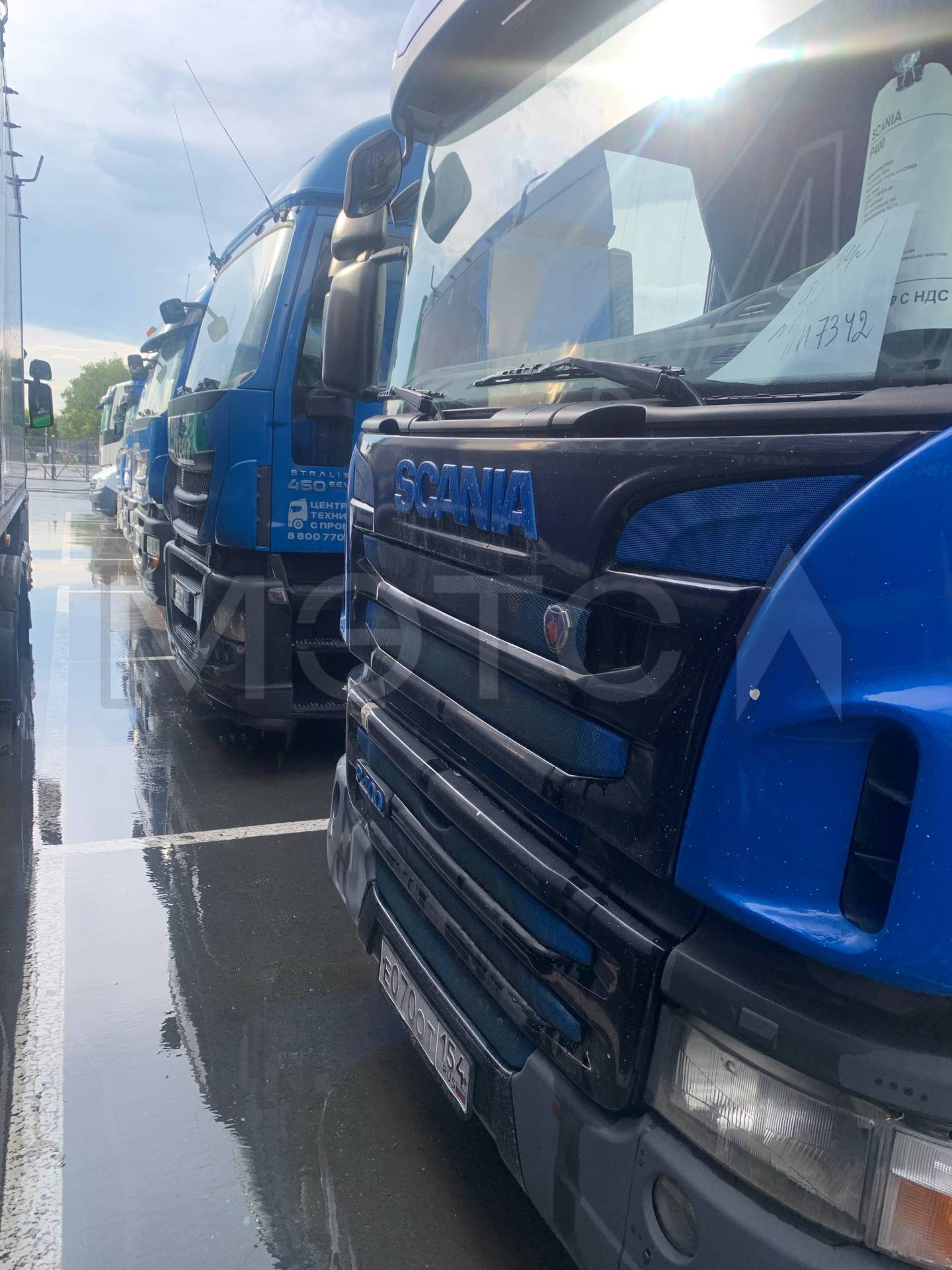 Грузовой тягач седельный Scania P400 LA4X2HNA, 2016 года