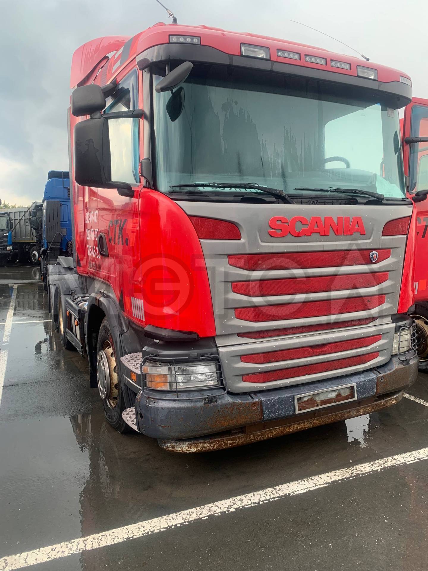 Грузовой тягач седельный SCANIA G400CA6X 4HSA, 2017 года