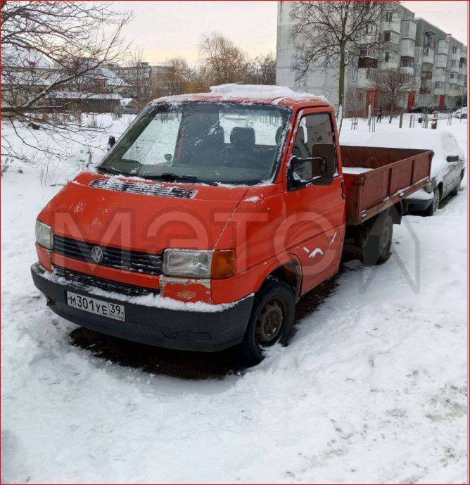 VOLKSWAGEN TRANSPORTER T4 D, 1992 года