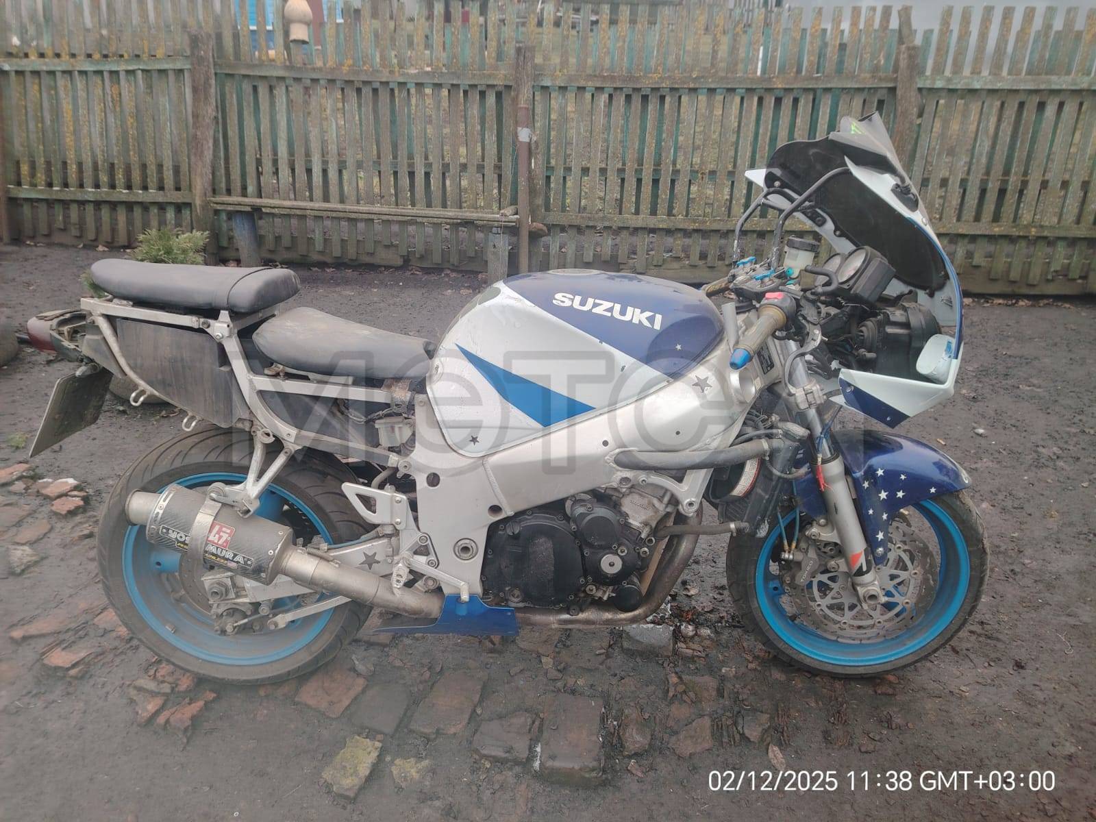 Мотоцикл SUZUKI, GST R600, 1997 года
