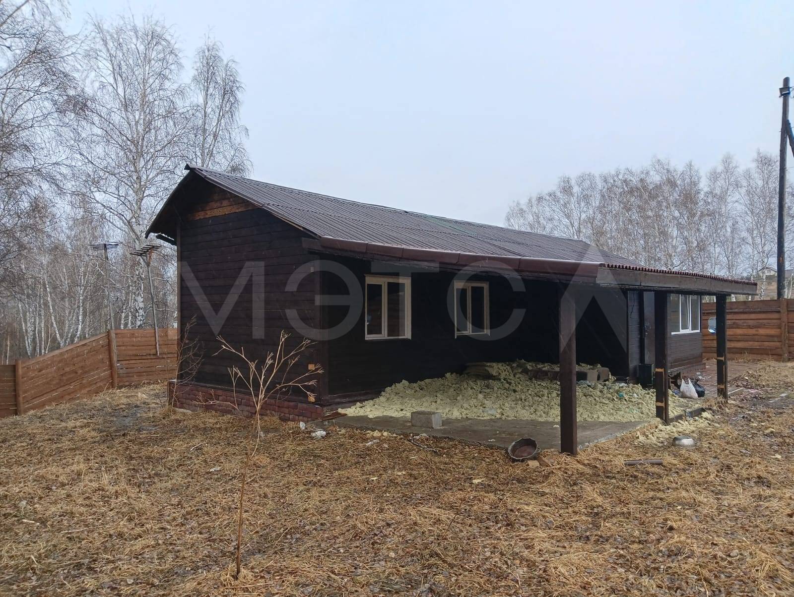 Дом 98 кв.м и земельный участок 1236 +/- 25 кв.м в Красноярском крае