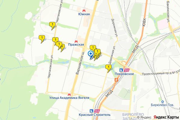 Квартира в Москве, 61 кв.м, 3 комн.