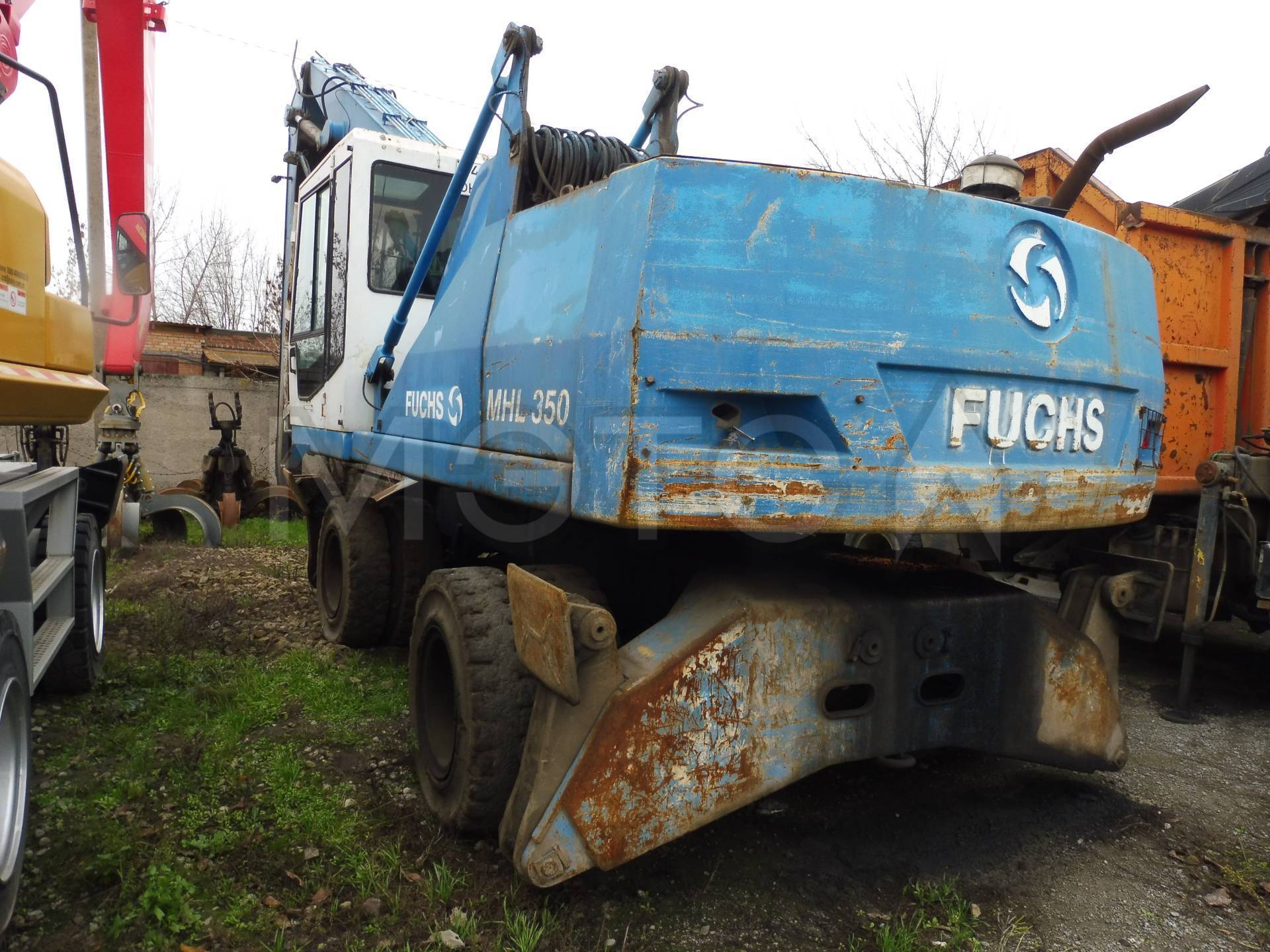 Погрузчик FUCHS MNL350, 2001 года