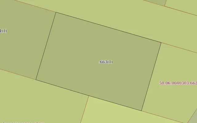 Земельный участок в Московской обл., 602 кв.м.