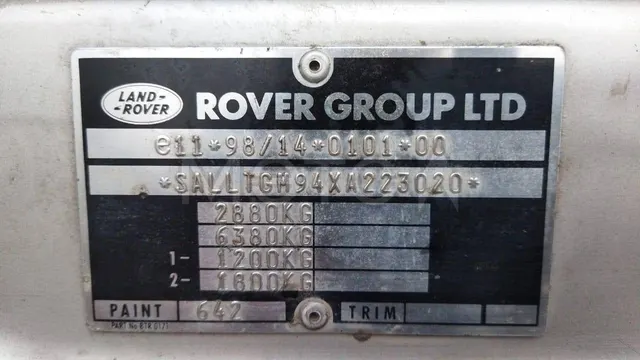 Land Rover Discovery II, 1999 года