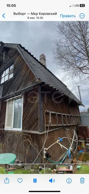 Дом 60 кв.м. и земельный участок 595 кв.м. в Ленинградской обл.