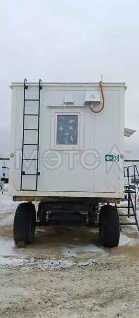 Здание инвентарное модели «САВА» ТУ 25.11.10-014-39091600-2018, 8х24, 2021, №13433 – 77 РК 1673