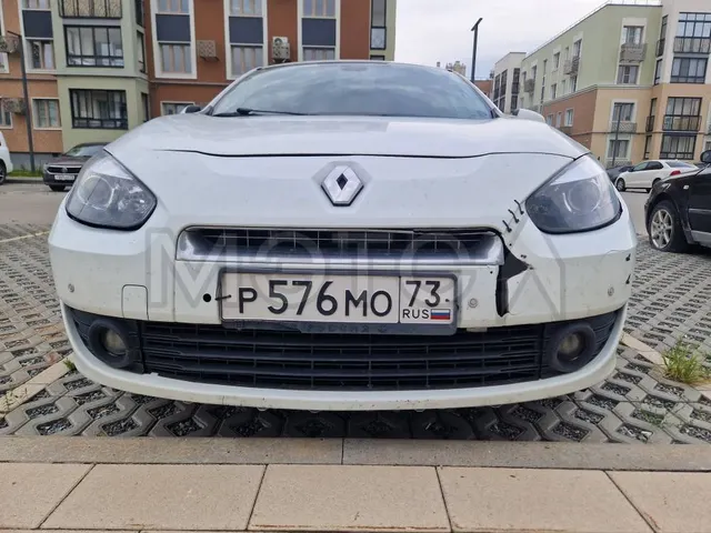 Renault Fluence, 2012 года, 106 лс, 255000 км