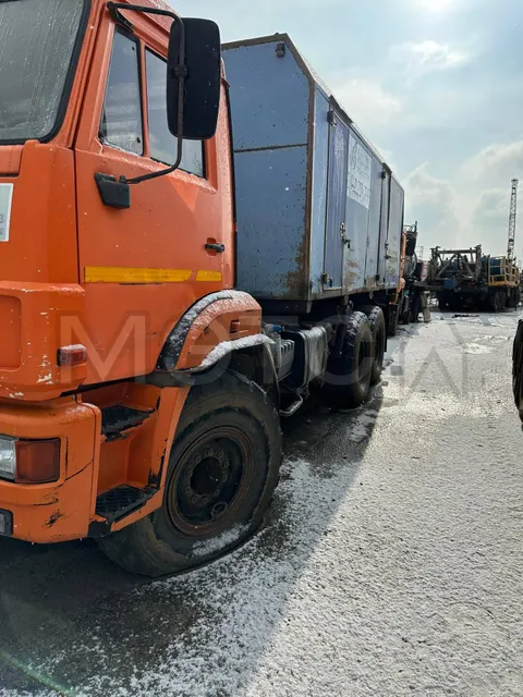 Самосвал 7803А7, ППУА-1600/100М 7803А7 на шасси КАМАЗ, 2014 года