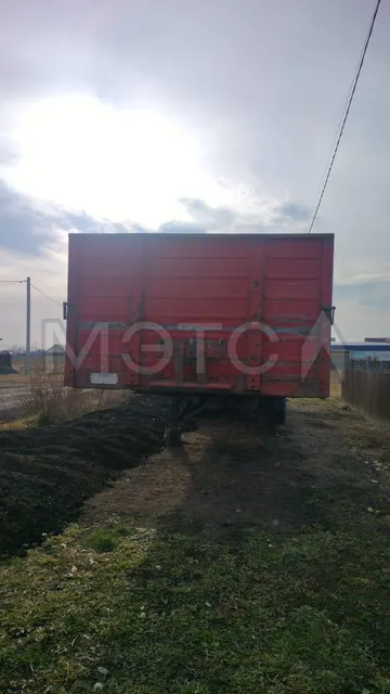 Полуприцеп с бортовой платформой Schmitz SPR24, 1991 года