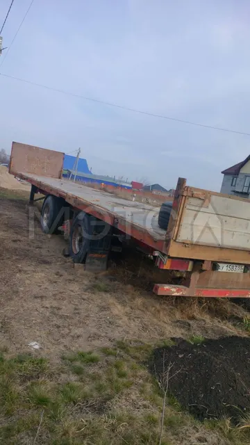 Полуприцеп с бортовой платформой Schmitz SPR24, 1991 года