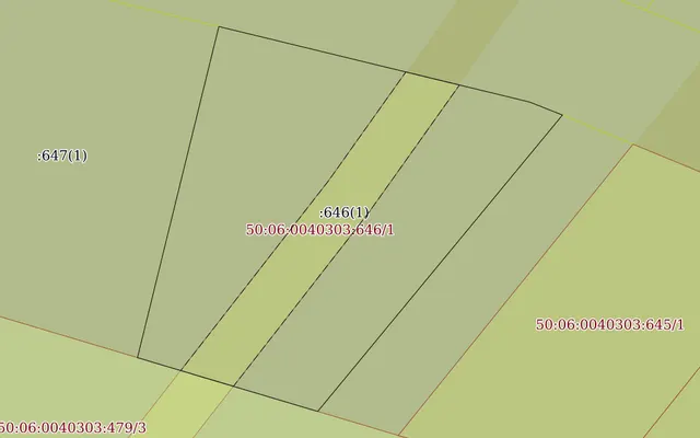 Земельный участок в Московской обл., 577 кв.м.