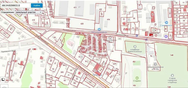 Гараж 21,3 кв.м и земельный участок 27 кв.м. в Тамбовской обл.