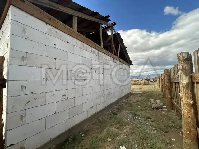 Дом 86,9 кв.м. и земельный участок 1000 кв.м. в Тыве